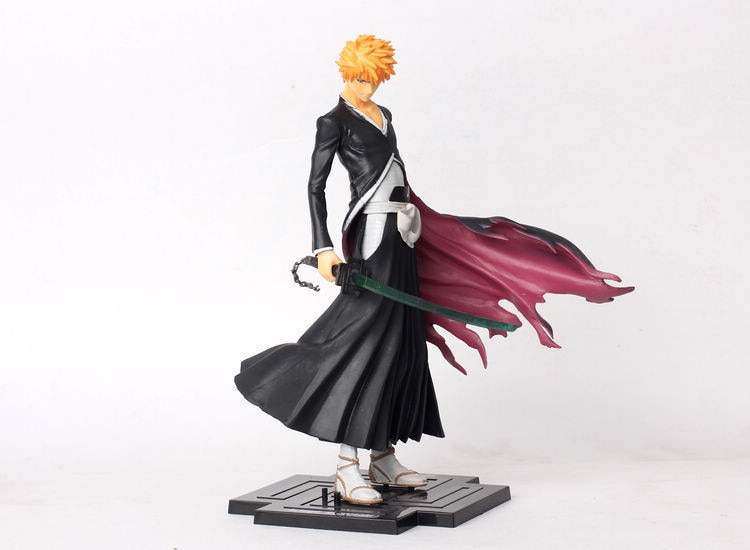 22cm Bleach Statue Kurosaki Ichigo Action Figure Anime Statue Collectible Model Toy
